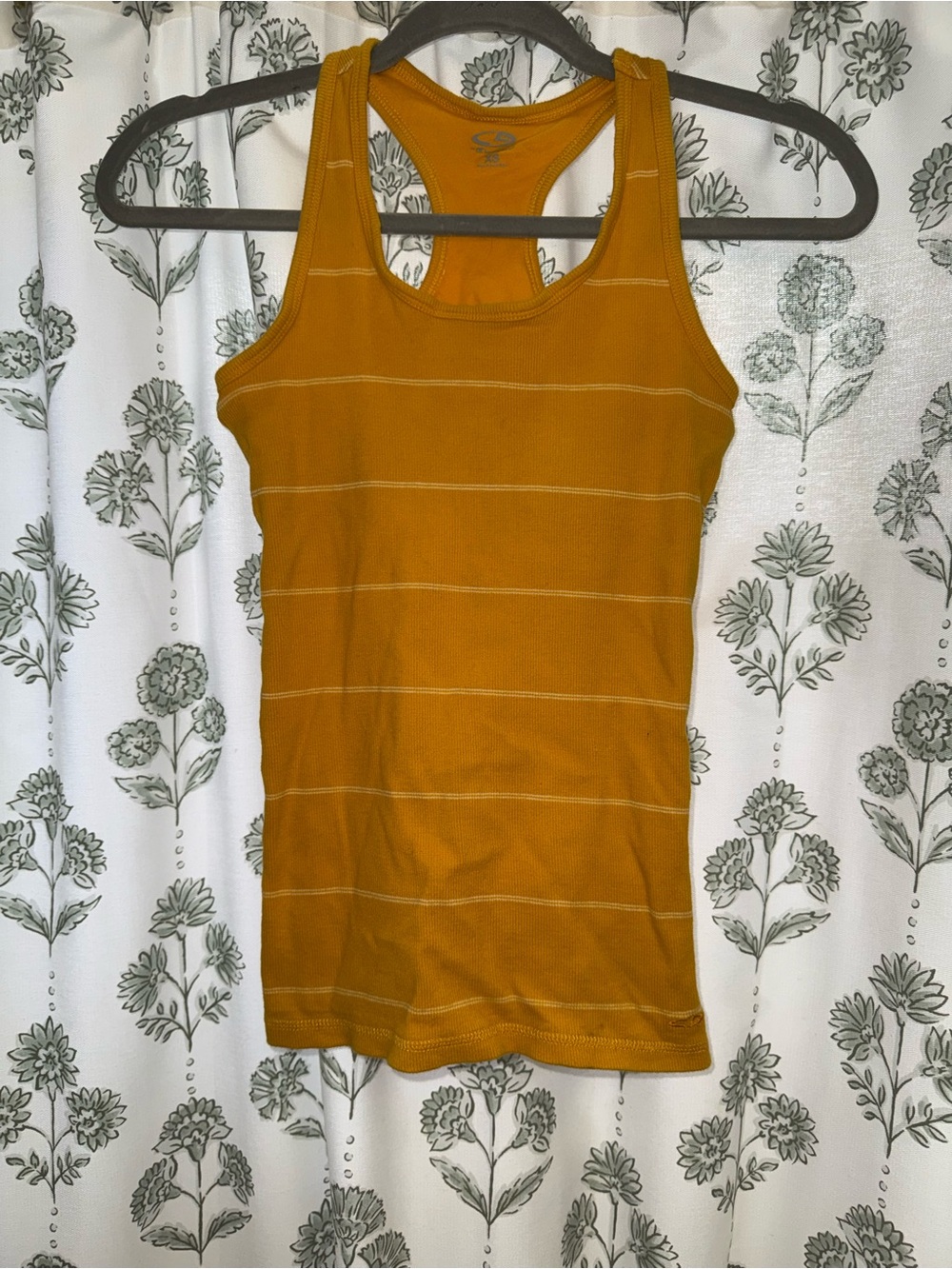Champion Mustard Yellow Racerback Tank Top
